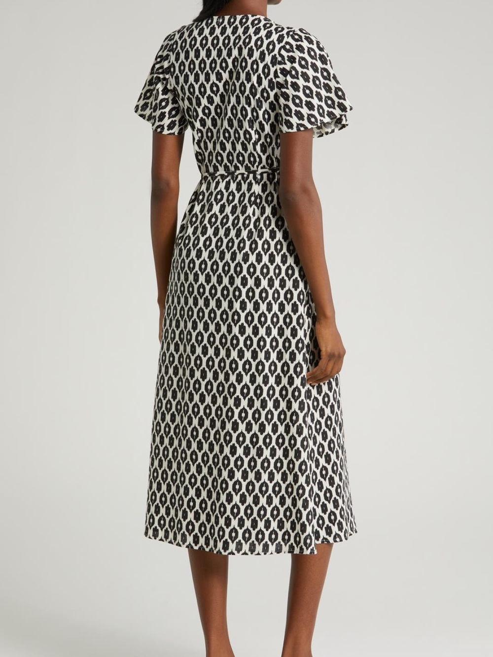 Marine Layer Emlyn Wrap Midi Dress - Picture 2 of 6